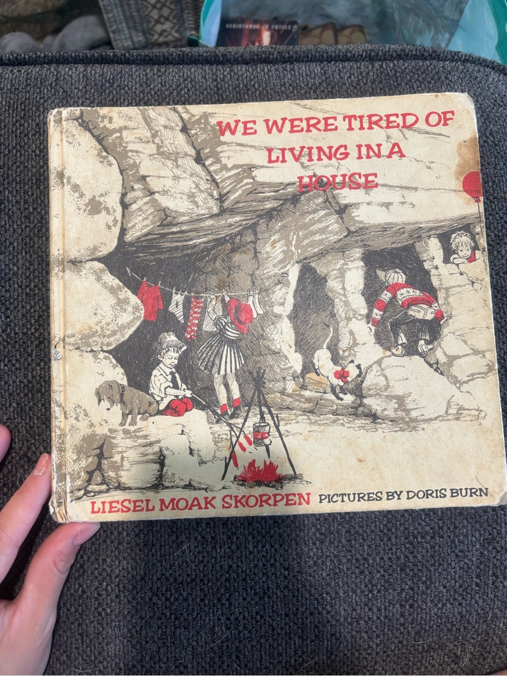 Vintage 1969 "We Were Tired of Living in a House" Children's Book - Hard Cover
